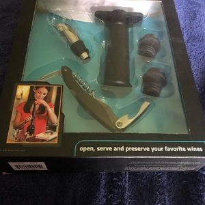 Wine set accessories